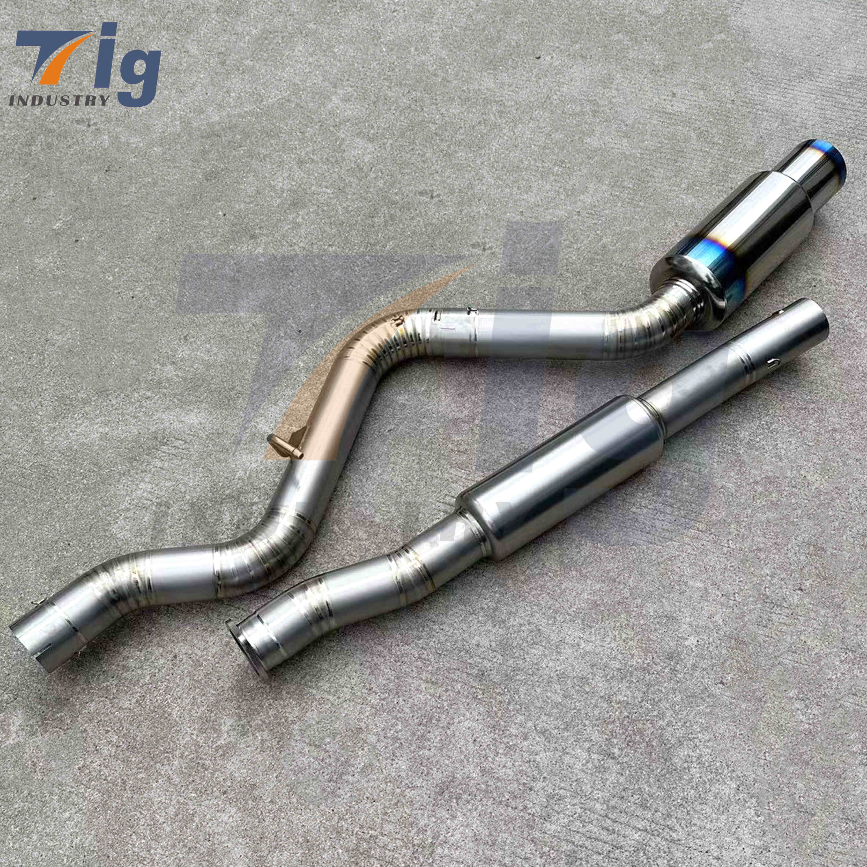 Full Titanium Muffler Expreme Ti Catback Exhaust System - Type-R For Subaru WRX