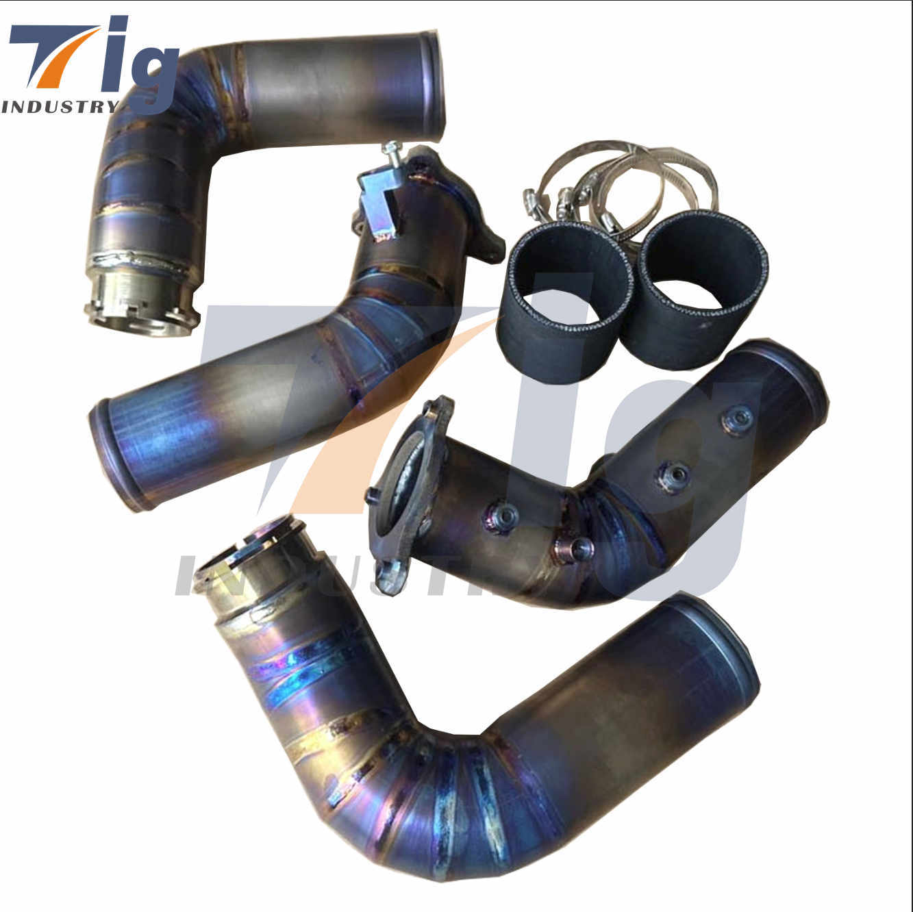For Bmw b48 b46 f30 330i 320i 430i Titanium charge pipe