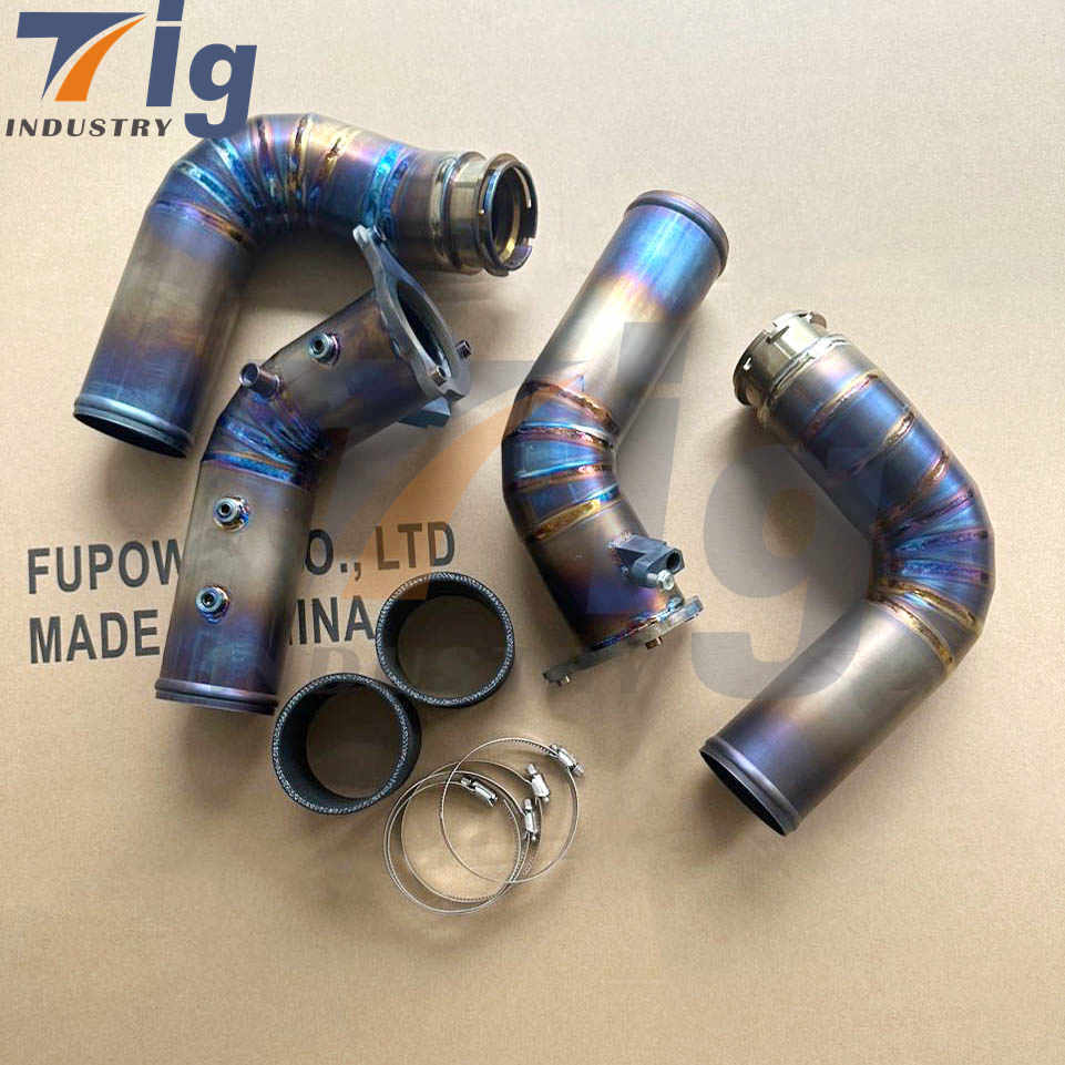 For Bmw b48 b46 f30 330i 320i 430i Titanium charge pipe