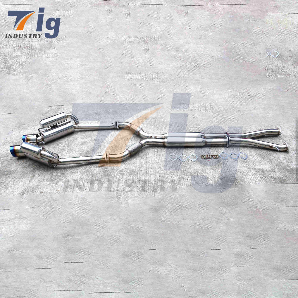 High quality car exhaust pipe 370z exhaust catback for nissan 370z exhaust system