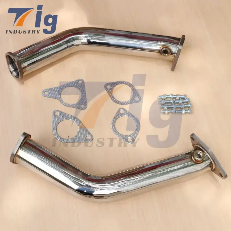 Stainless Steel Lower Downpipes 2.5"- Infiniti Q50 / Q60 3.0t Premium / Red Sport RS400 VR30DDTT