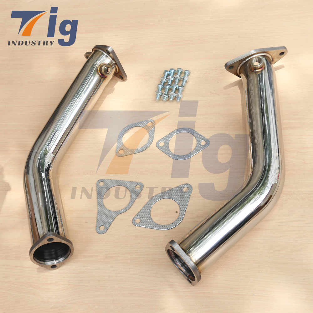 Stainless Steel Lower Downpipes 2.5"- Infiniti Q50 / Q60 3.0t Premium / Red Sport RS400 VR30DDTT