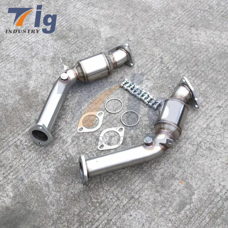 High Flow Metallic Catalytic Converters For Nissan 350Z 370Z