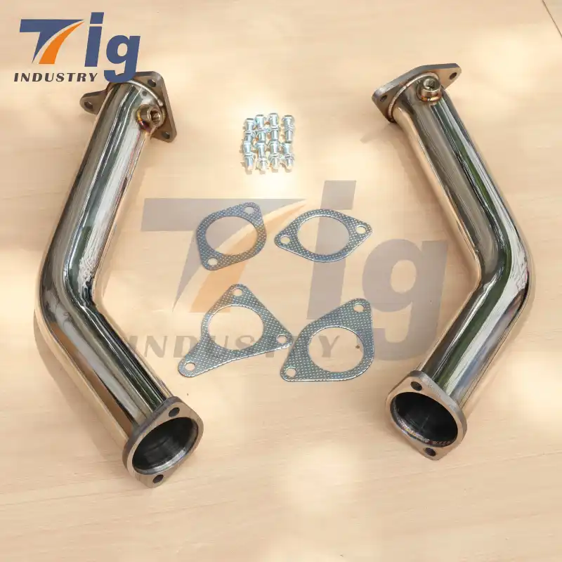 Stainless Steel Lower Downpipes 2.5"- Infiniti Q50 / Q60 3.0t Premium / Red Sport RS400 VR30DDTT