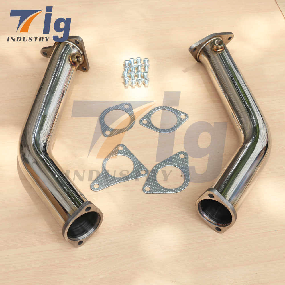 Stainless Steel Lower Downpipes 2.5"- Infiniti Q50 / Q60 3.0t Premium / Red Sport RS400 VR30DDTT