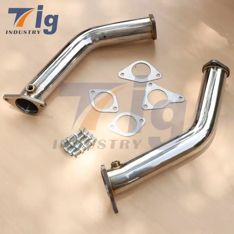 Stainless Steel Lower Downpipes 2.5"- Infiniti Q50 / Q60 3.0t Premium / Red Sport RS400 VR30DDTT