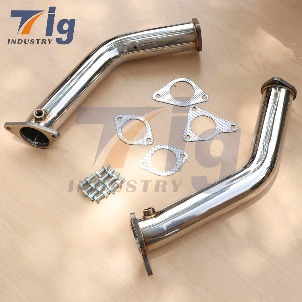 Stainless Steel Lower Downpipes 2.5"- Infiniti Q50 / Q60 3.0t Premium / Red Sport RS400 VR30DDTT