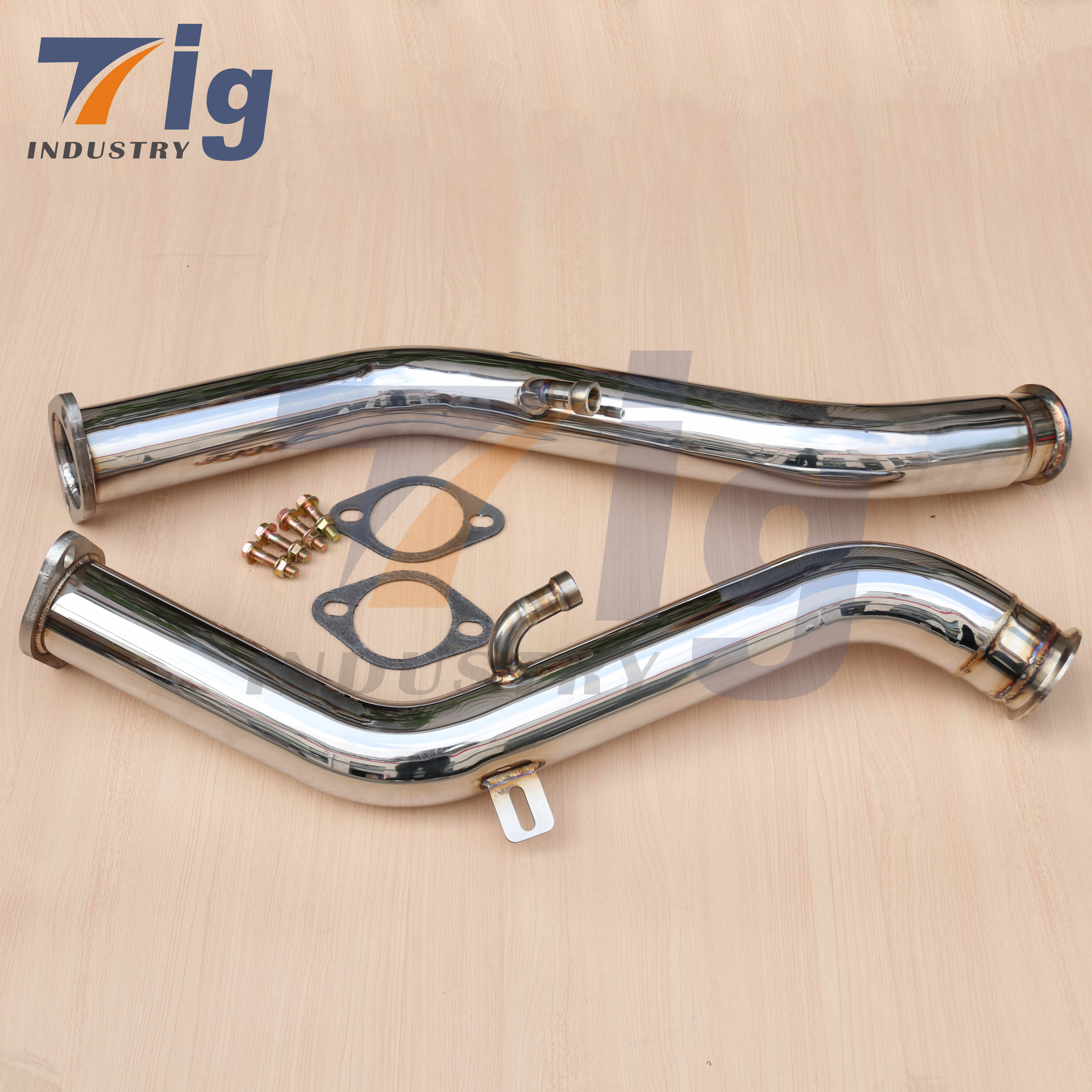 exhaust downpipe for Infiniti Q50 Q60 3.0T catless downpipe SS304 370Z 350Z