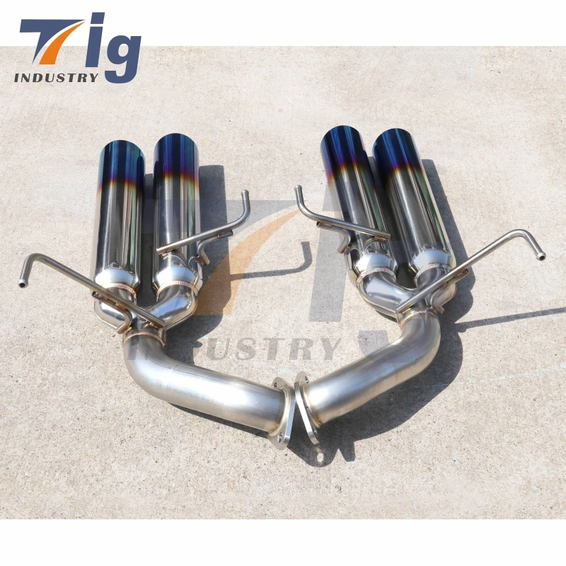 Axleback Exhaust Burnt Stainless Tips For Subaru WRX 2022-2023