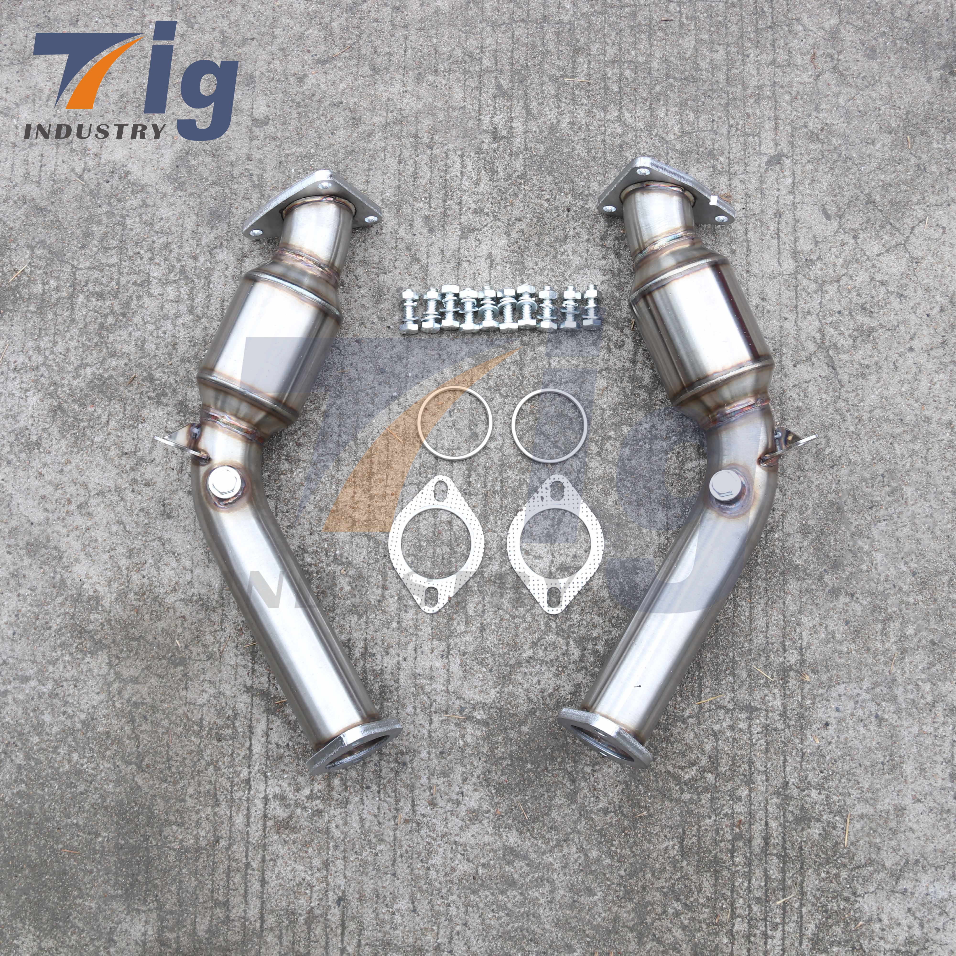 High Flow Metallic Catalytic Converters For Nissan 350Z 370Z