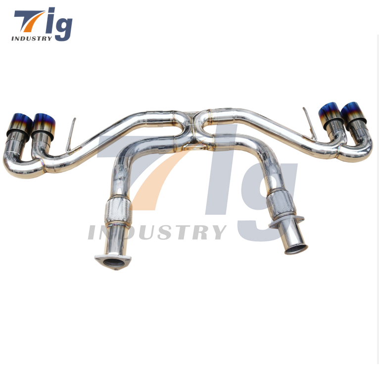 For 2020-2021 c8 corvette 3 inch Titanium Cat Back Quad Exhaust