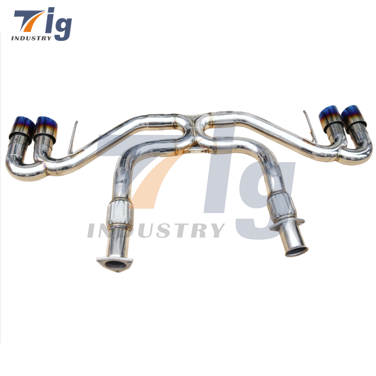 For 2020-2021 c8 corvette 3 inch Titanium Cat Back Quad Exhaust