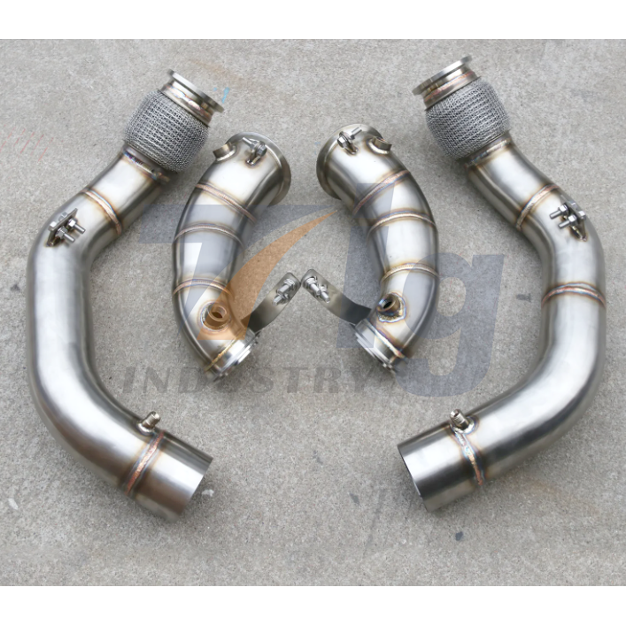 Stainless Steel DOWNPIPES S63 F95 F96 X5M X6M DOWNPIPE 2020-2022