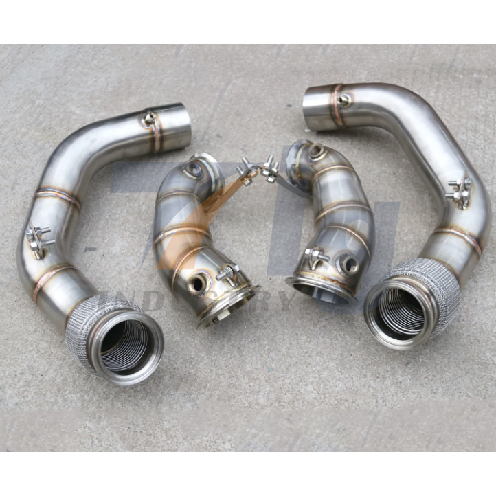 Stainless Steel DOWNPIPES S63 F95 F96 X5M X6M DOWNPIPE 2020-2022