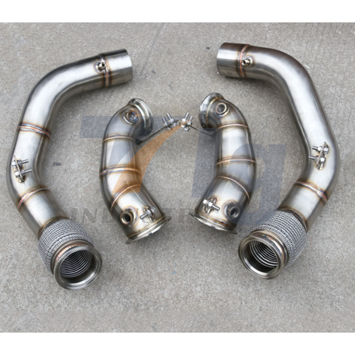 Stainless Steel DOWNPIPES S63 F95 F96 X5M X6M DOWNPIPE 2020-2022