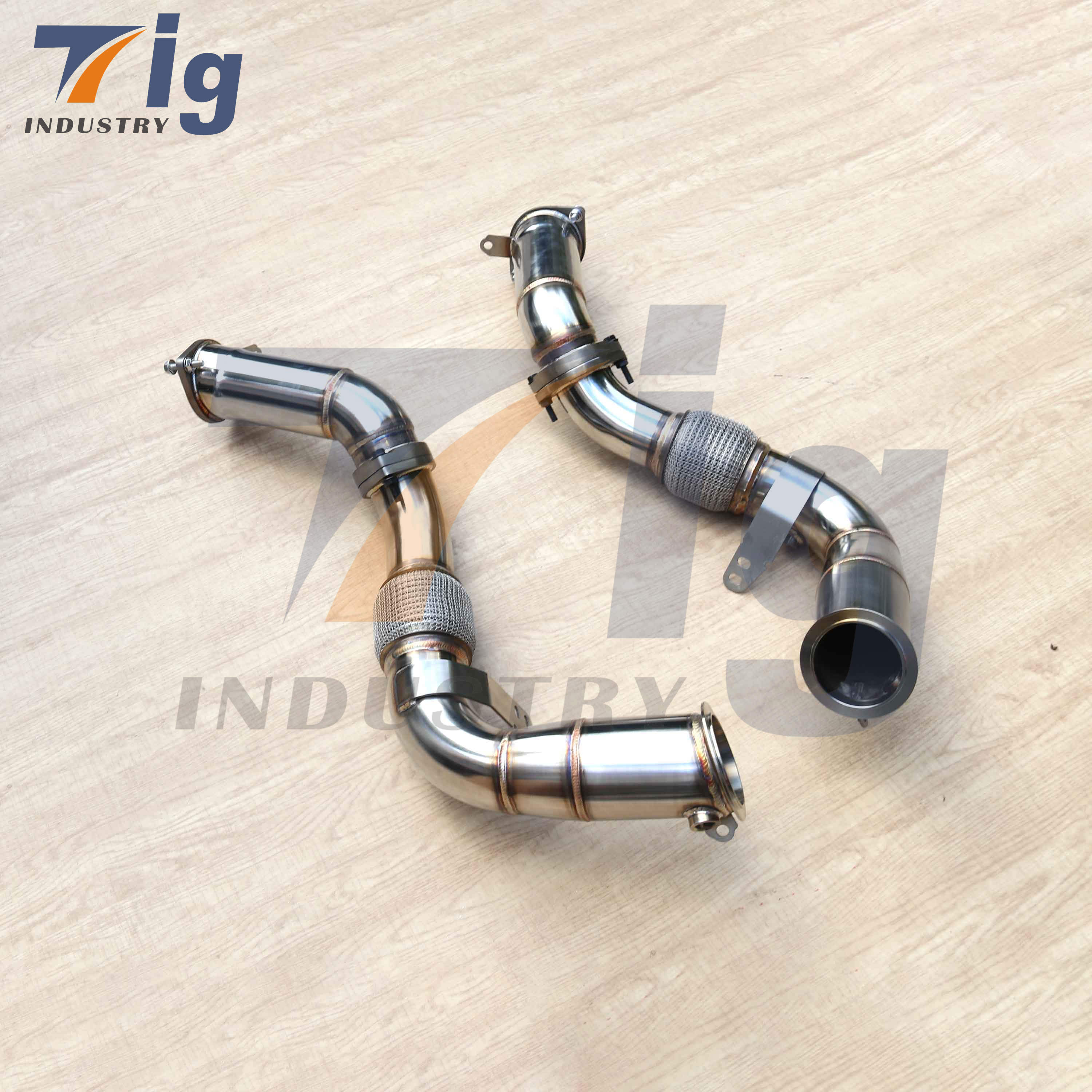 F95 F96 X5M X6M CATLESS RACE DOWNPIPES S68 2022+