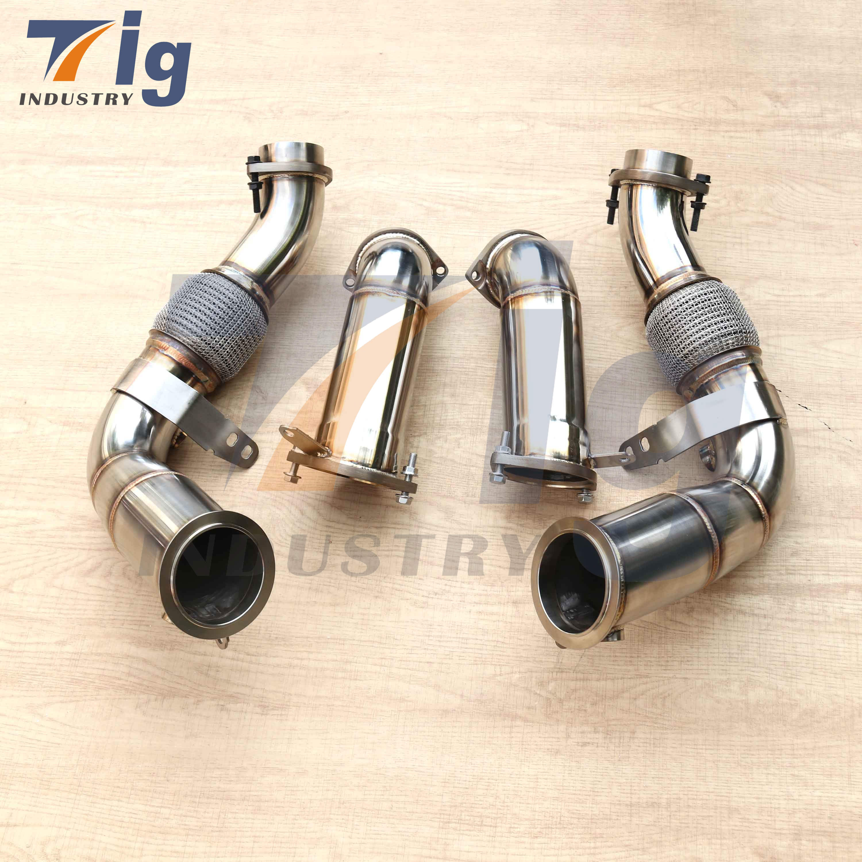 F95 F96 X5M X6M CATLESS RACE DOWNPIPES S68 2022+