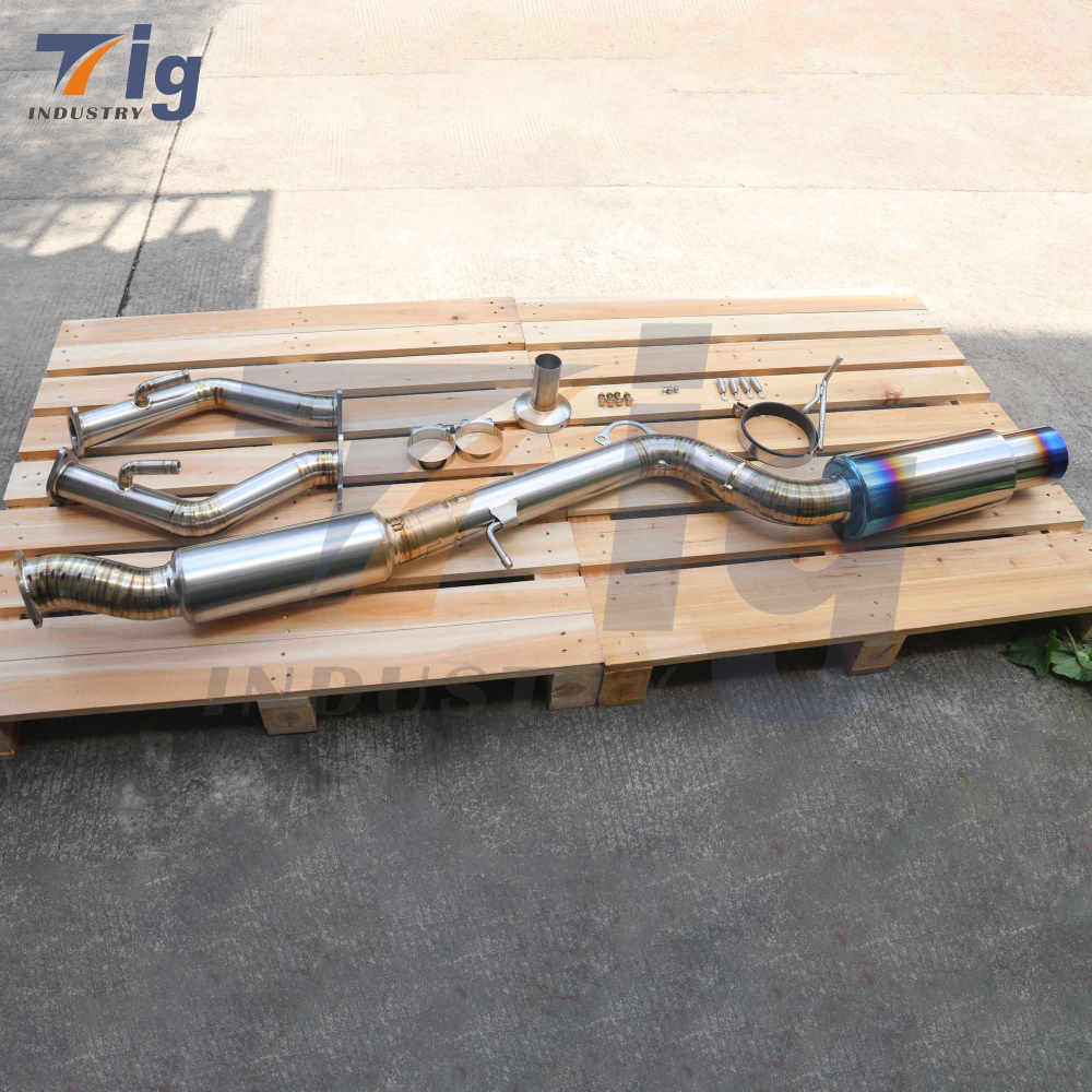 For Nissan 370z Titanium Cat Back Exhaust 2.5" Test Pipes