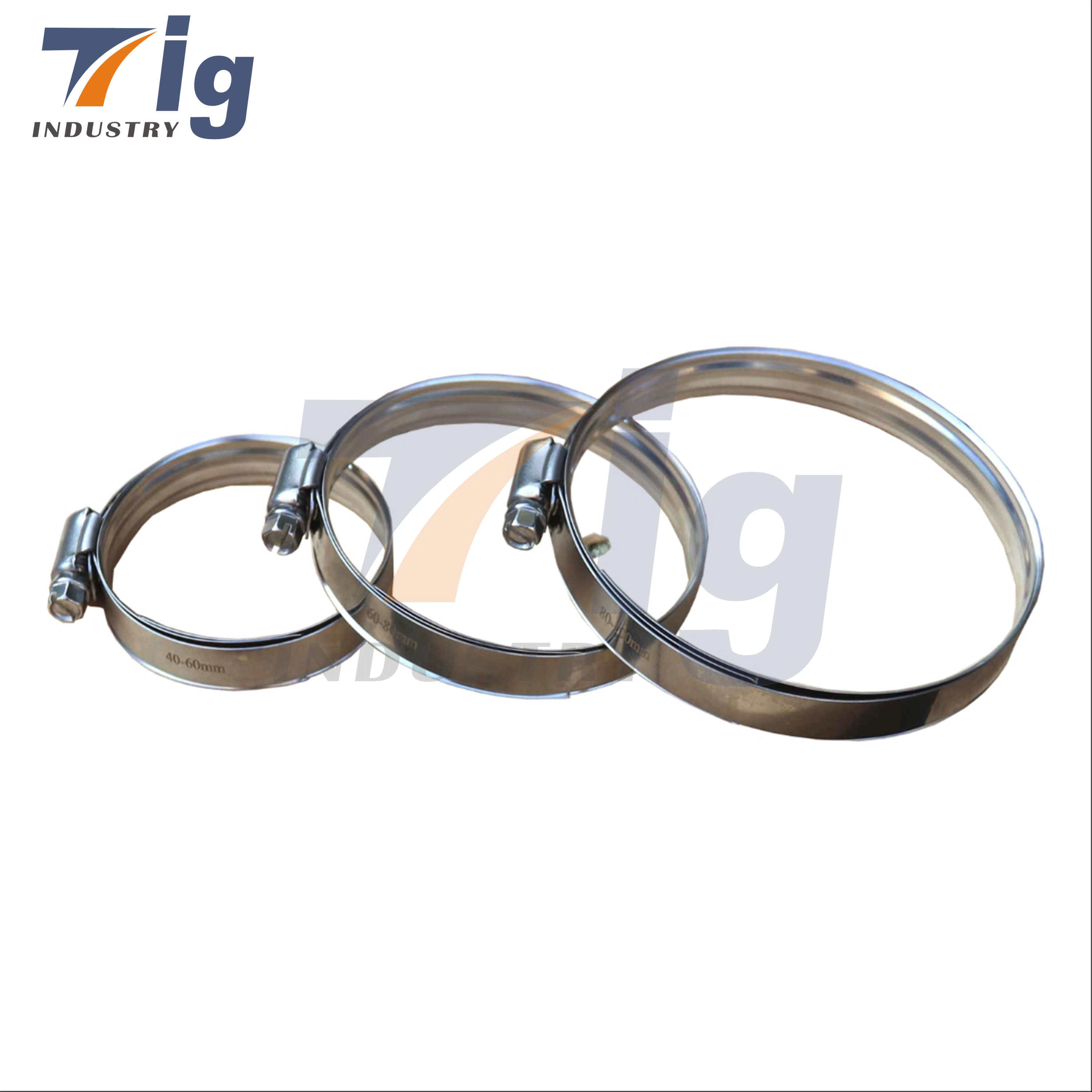 Custom SUS304 Sure Grip High Torque Protective Worm Gear/T bolt hose/T bolt HEAVY DUTY Constant Tension hose/German clamps