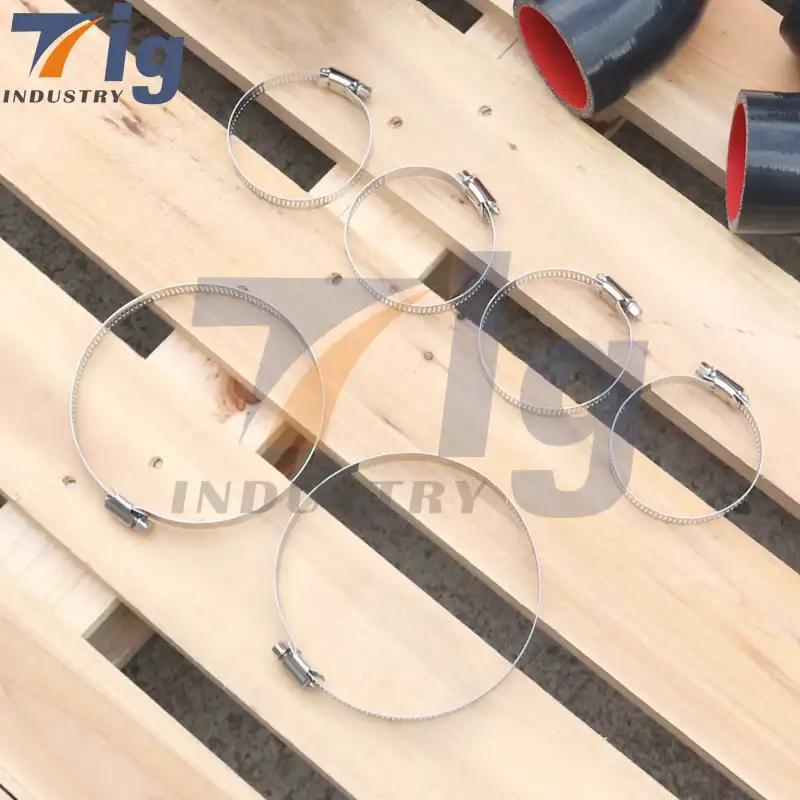 Custom Stainless Steel German clamps worm gear clamps