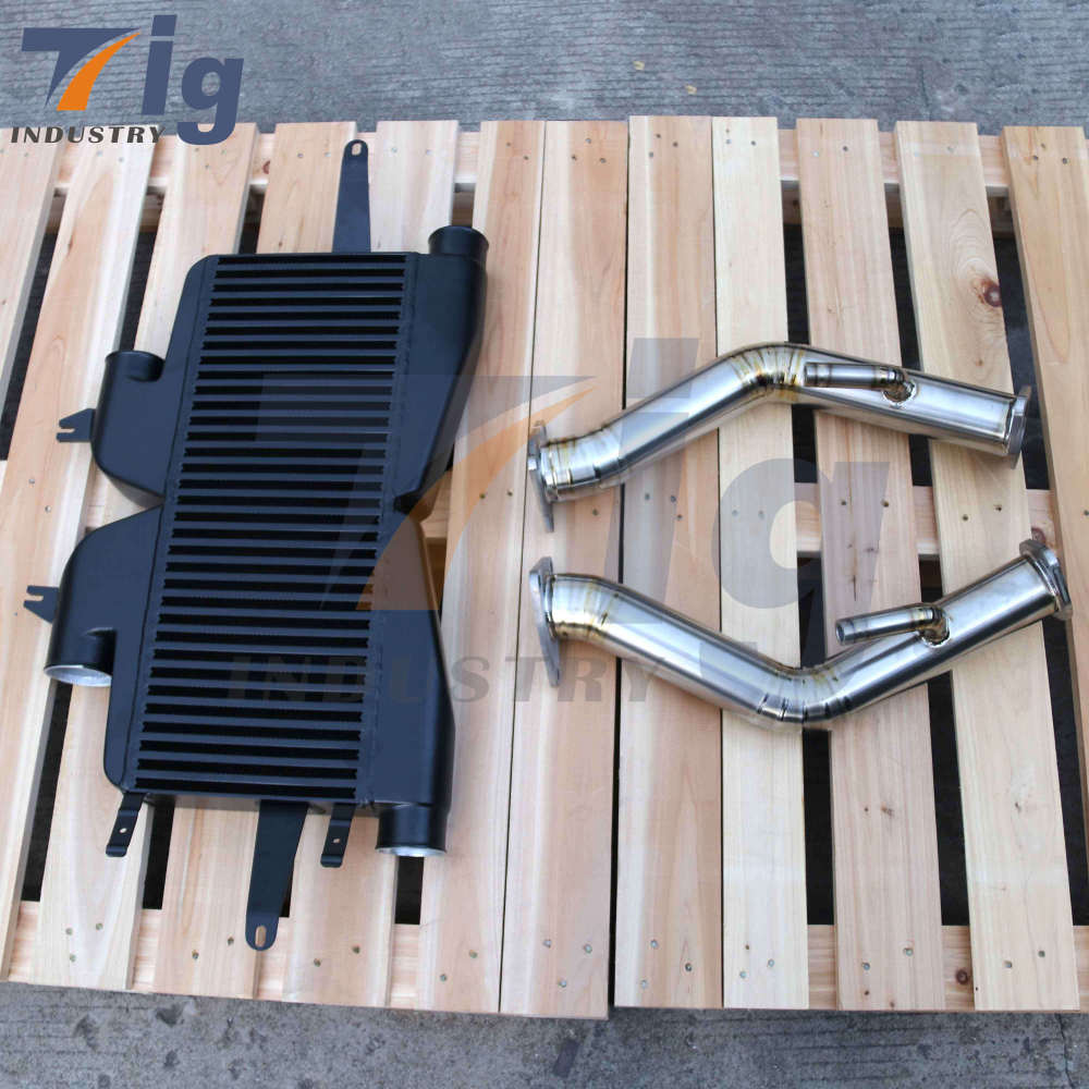 370z intercooler Test Pipes Downpipe Exhaust kit