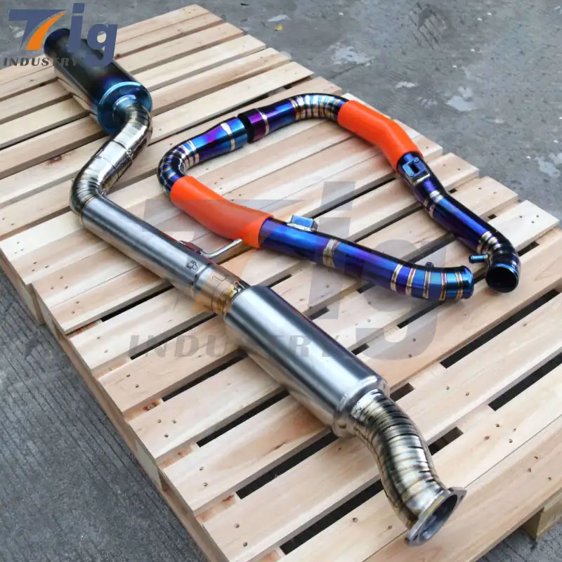 370z titanium catback Exhaust System intake Kits
