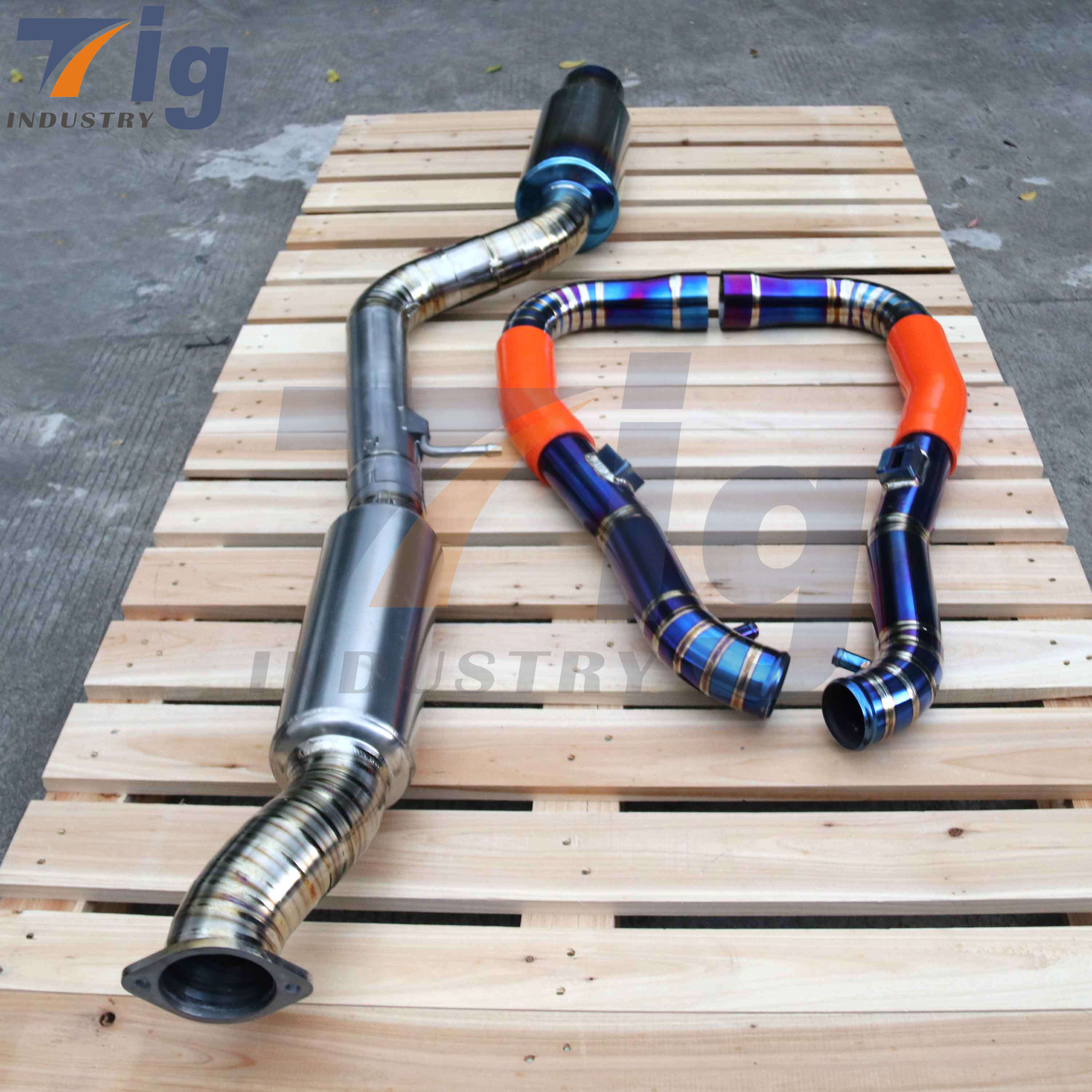 370z titanium catback Exhaust System intake Kits