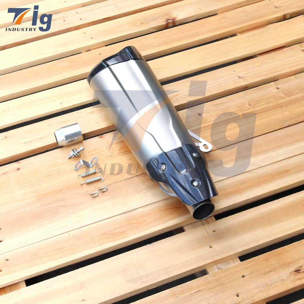 sus304 AKRAPOVIC style Motorcycle exhaust muffler