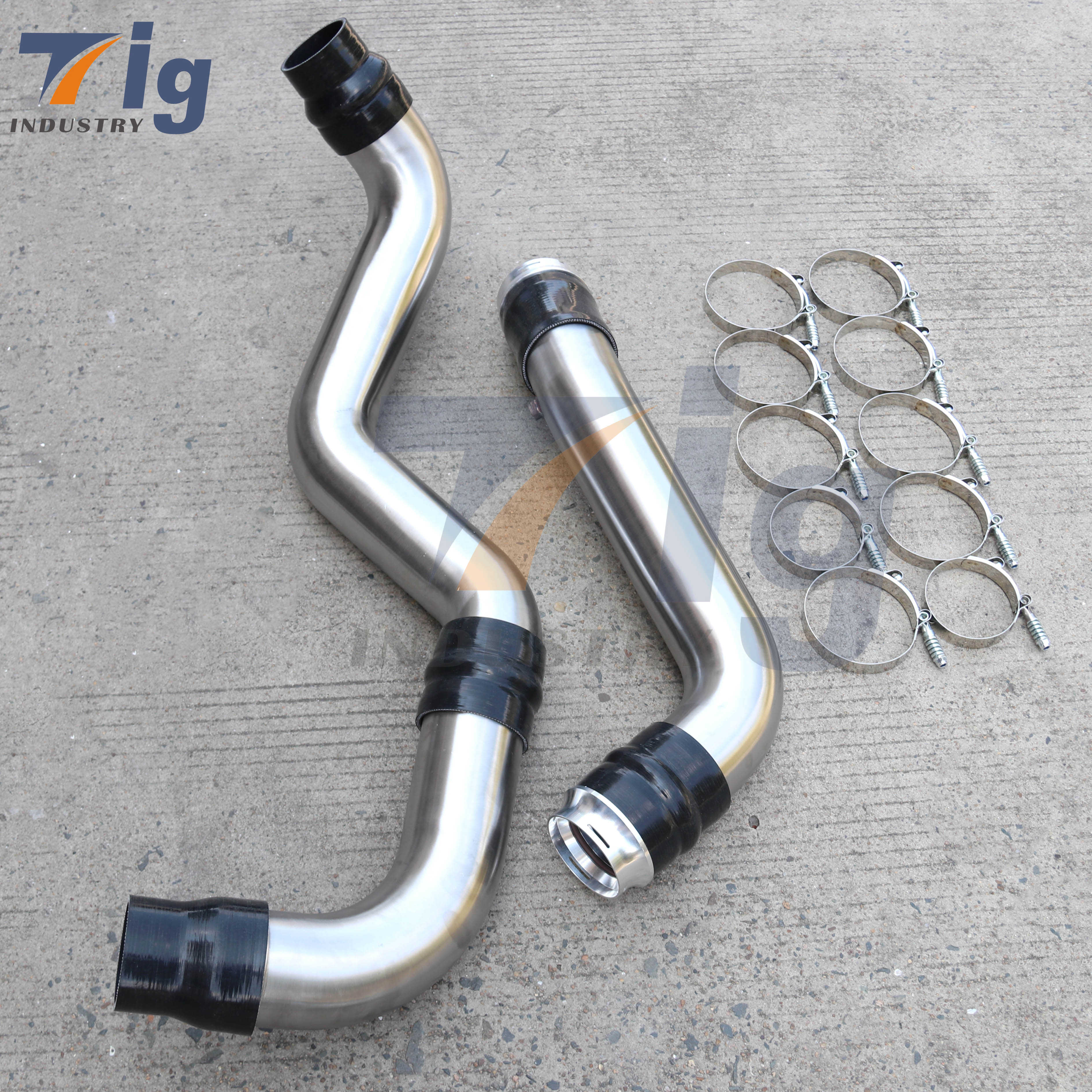 Intercooler Pipe Upgrade Kit 20-24 Chevy GMC 6.6L Duramax Diesel L5P 304 SS