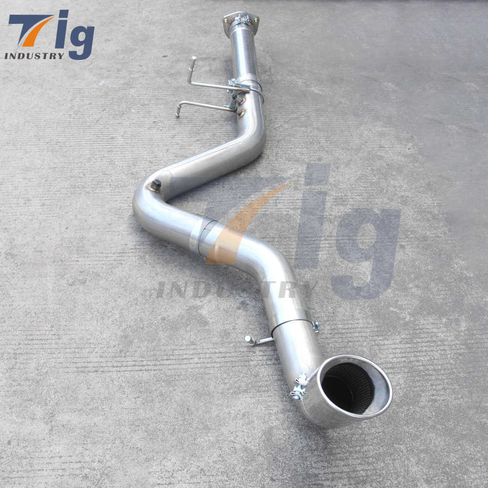 Performance Exhaust System 2007.5-2017 GM 6.6L Duramax Stainless Steel cat-Back
