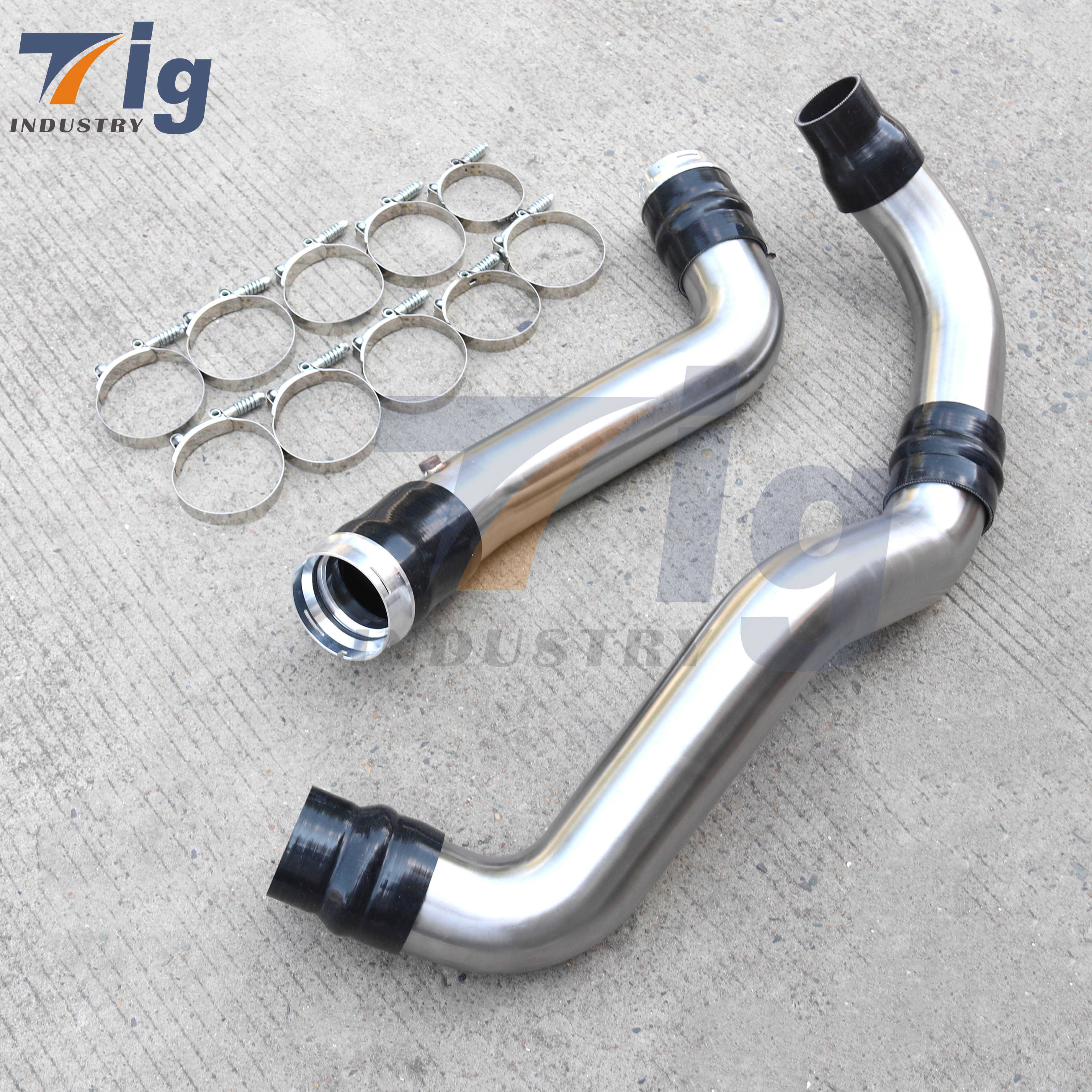 Intercooler Pipe Upgrade Kit 20-24 Chevy GMC 6.6L Duramax Diesel L5P 304 SS
