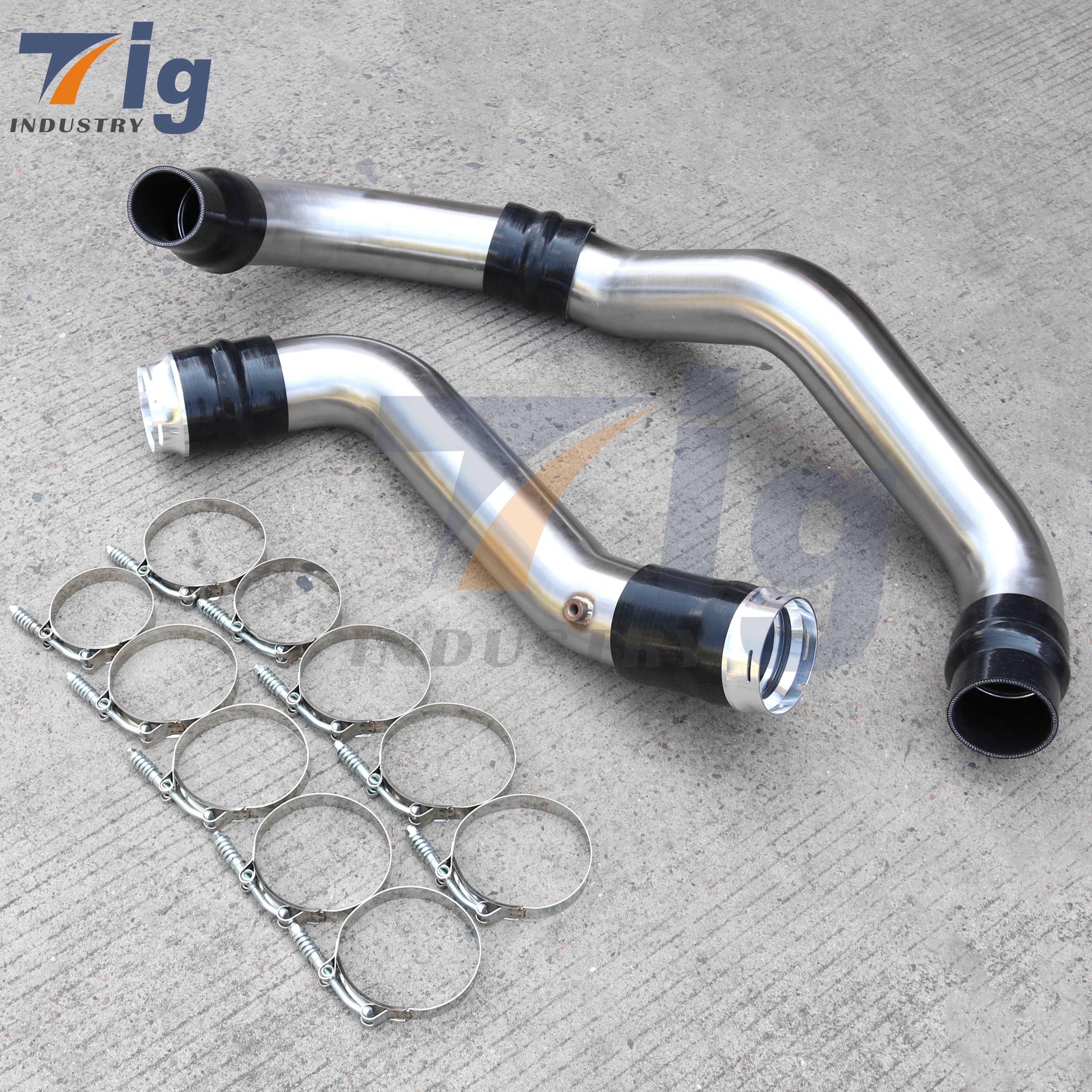 Intercooler Pipe Upgrade Kit 20-24 Chevy GMC 6.6L Duramax Diesel L5P 304 SS