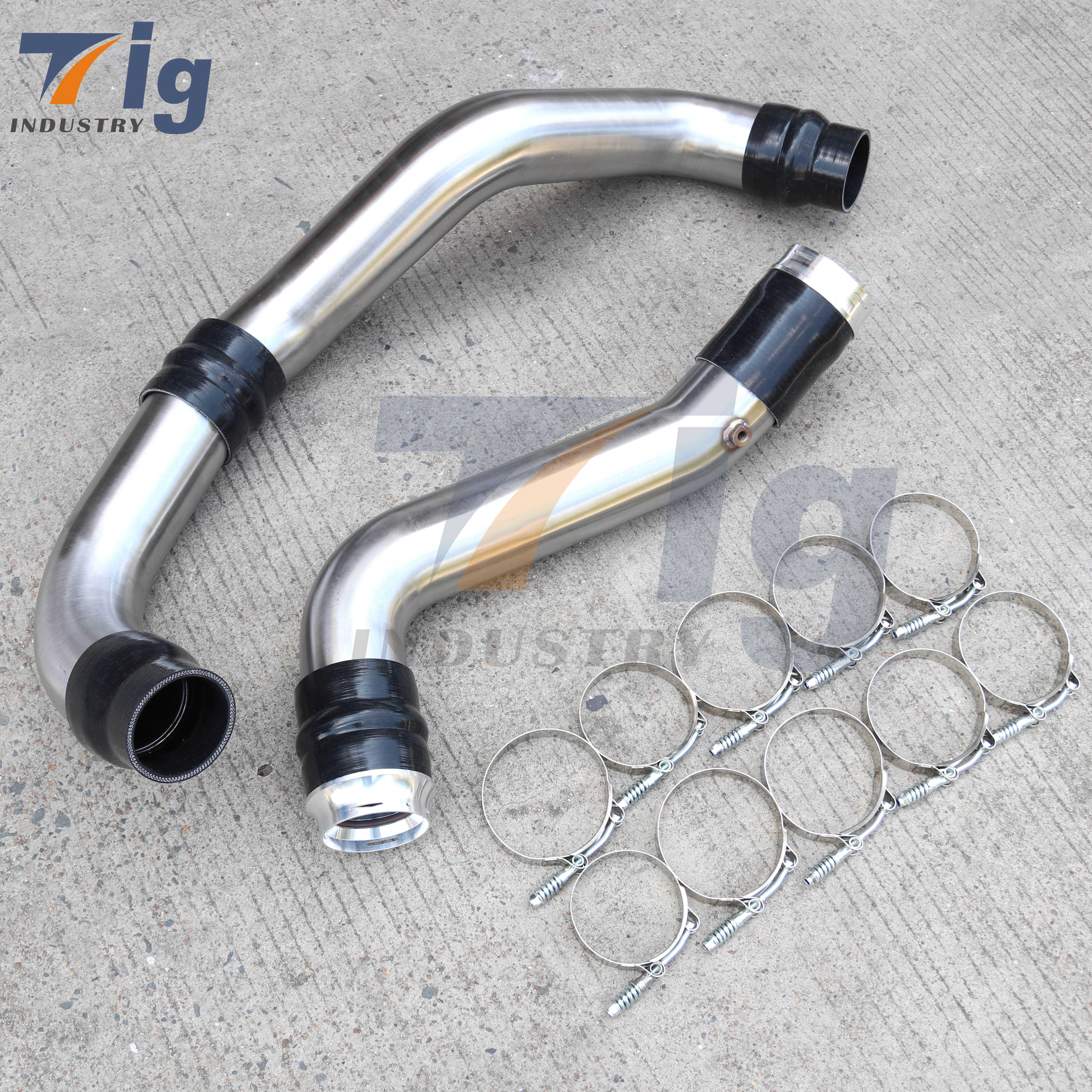 Intercooler Pipe Upgrade Kit 20-24 Chevy GMC 6.6L Duramax Diesel L5P 304 SS