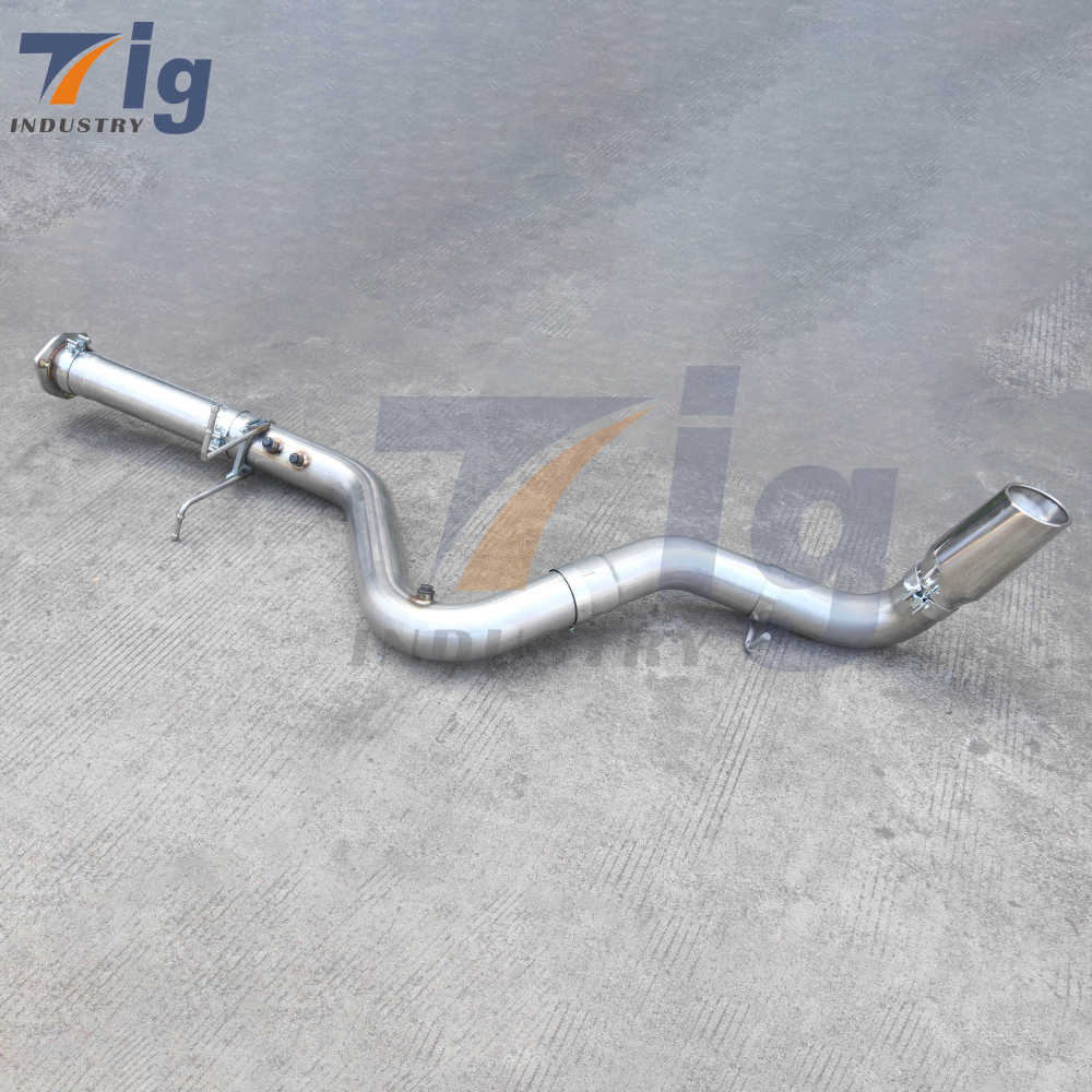 Performance Exhaust System 2007.5-2017 GM 6.6L Duramax Stainless Steel cat-Back