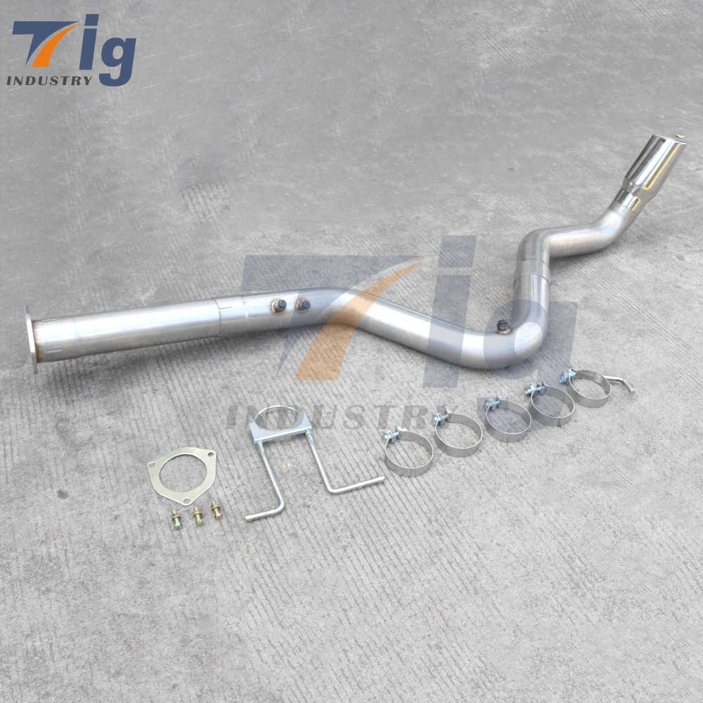 Performance Exhaust System 2007.5-2017 GM 6.6L Duramax Stainless Steel cat-Back