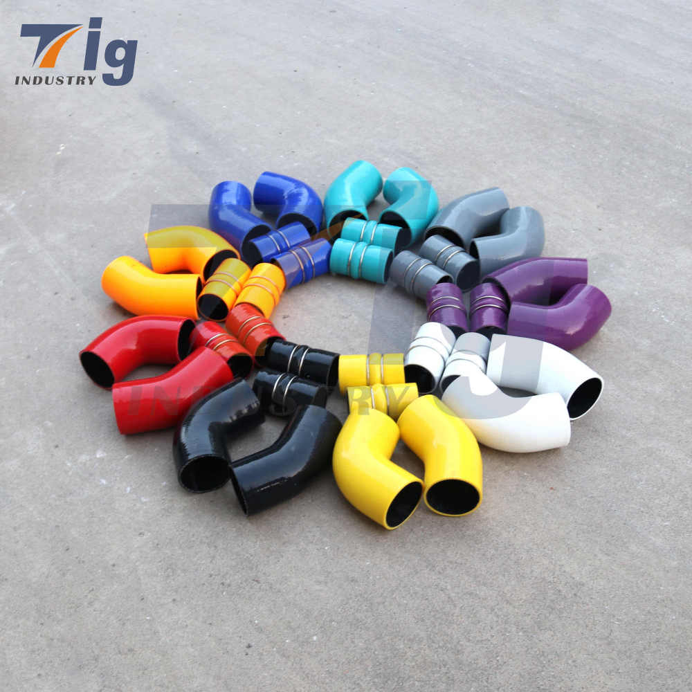 INTERCOOLER PIPING SILICONE HOSE KIT For 04-05 GMC Sierra 2500HD 8 Cyl 6.0 Liter