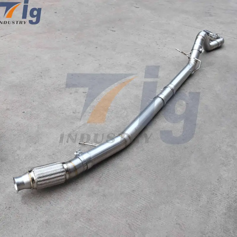 304 STAINLESS STEEL CATBACK For GMC Sierra Chevrolet Silverado 1500 6 Cyl 3.0 Liter Turbo EXHAUST