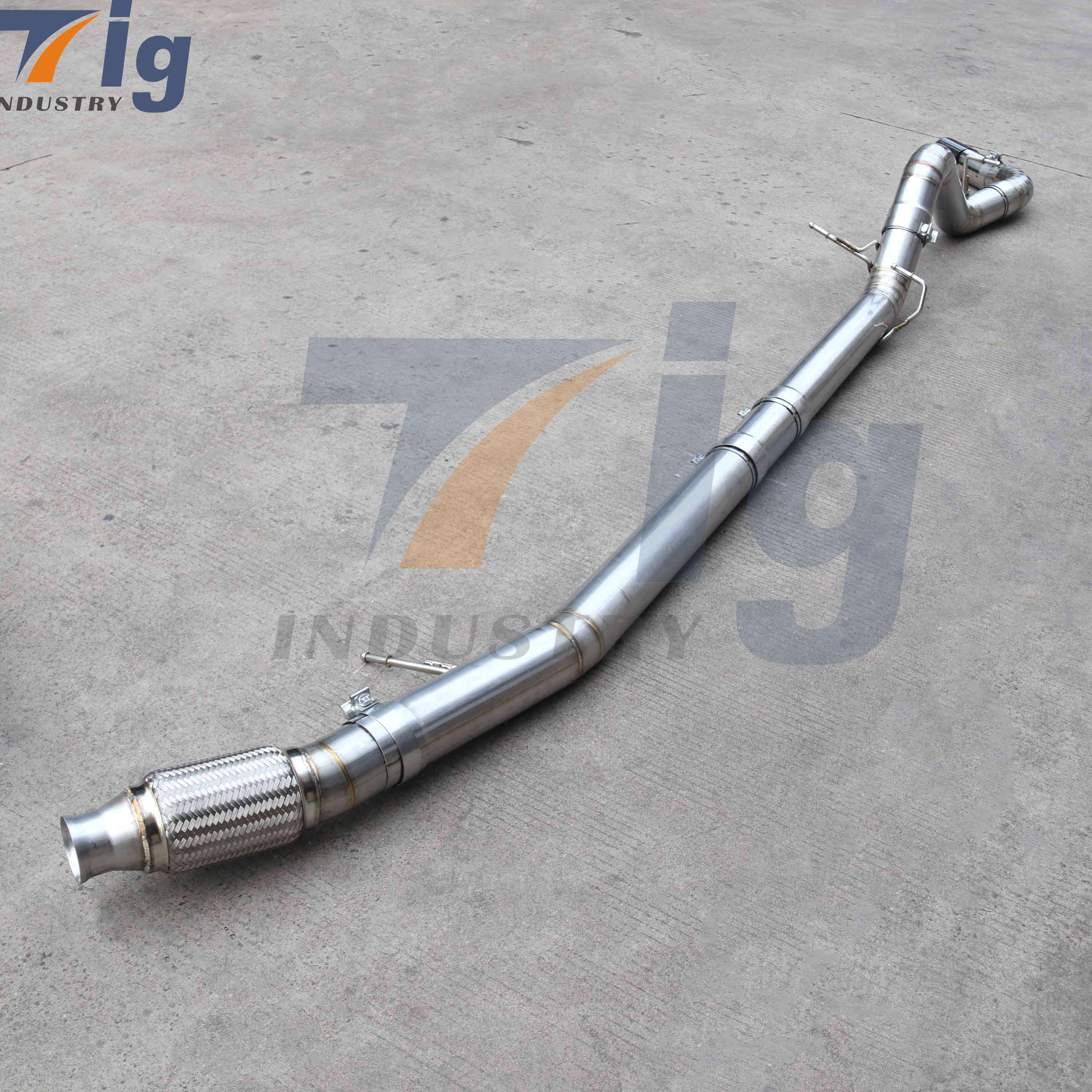 304 STAINLESS STEEL CATBACK For GMC Sierra Chevrolet Silverado 1500 6 Cyl 3.0 Liter Turbo EXHAUST