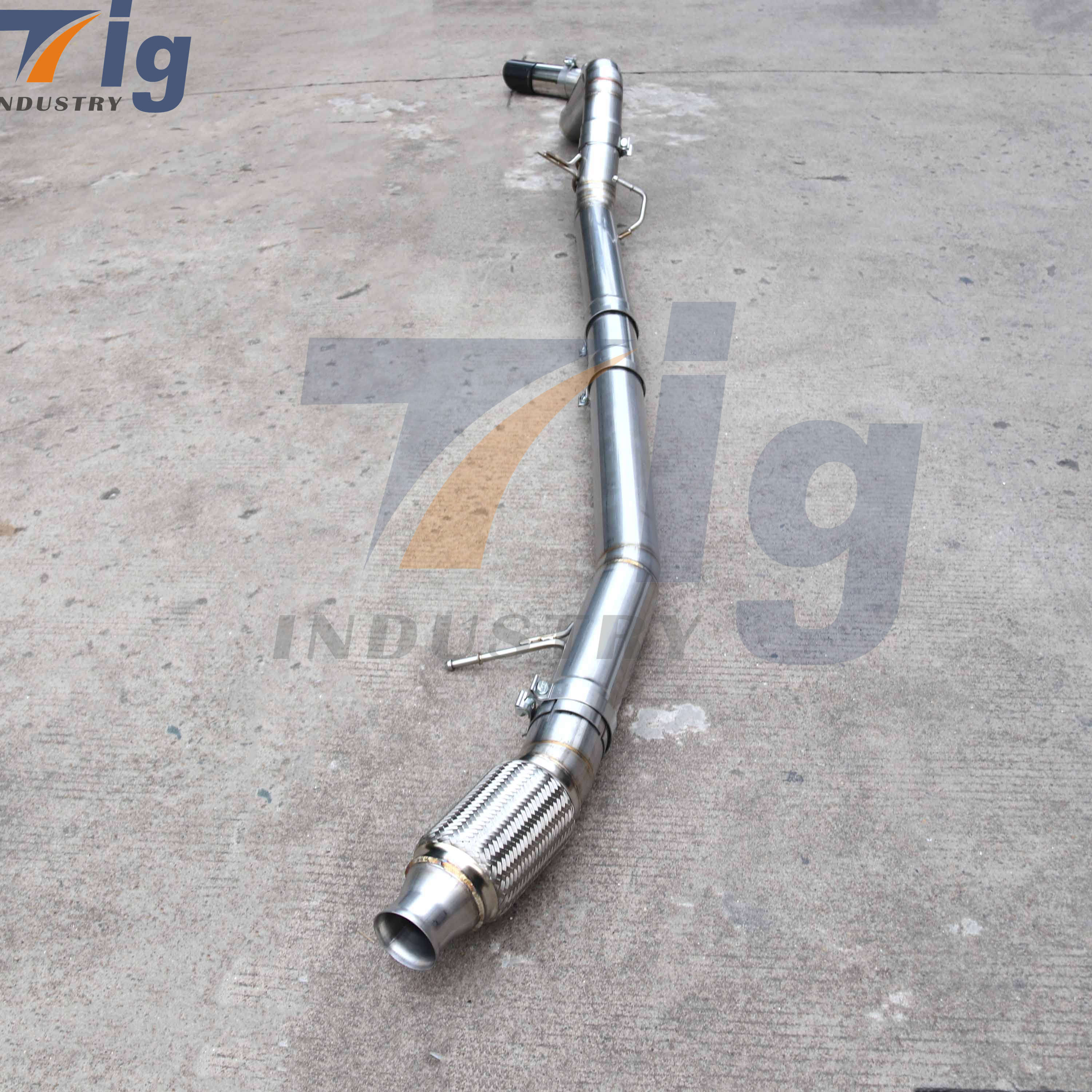 304 STAINLESS STEEL CATBACK For GMC Sierra Chevrolet Silverado 1500 6 Cyl 3.0 Liter Turbo EXHAUST