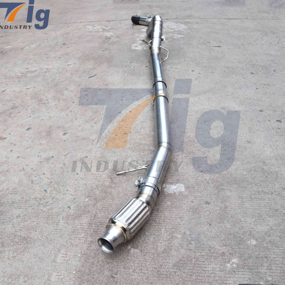 304 STAINLESS STEEL CATBACK For GMC Sierra Chevrolet Silverado 1500 6 Cyl 3.0 Liter Turbo EXHAUST