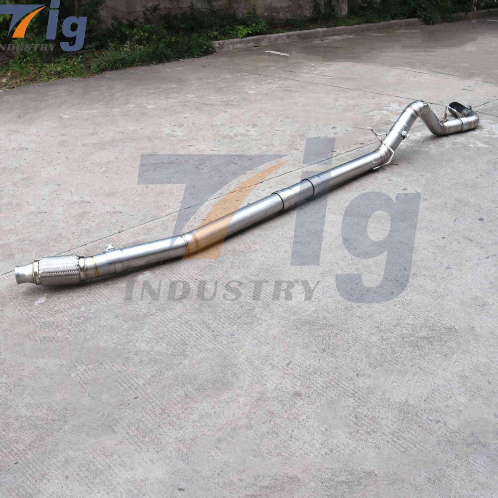 304 STAINLESS STEEL CATBACK For GMC Sierra Chevrolet Silverado 1500 6 Cyl 3.0 Liter Turbo EXHAUST