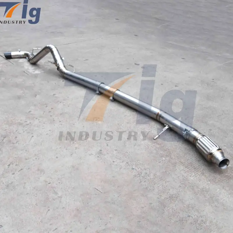 304 STAINLESS STEEL CATBACK For GMC Sierra Chevrolet Silverado 1500 6 Cyl 3.0 Liter Turbo EXHAUST