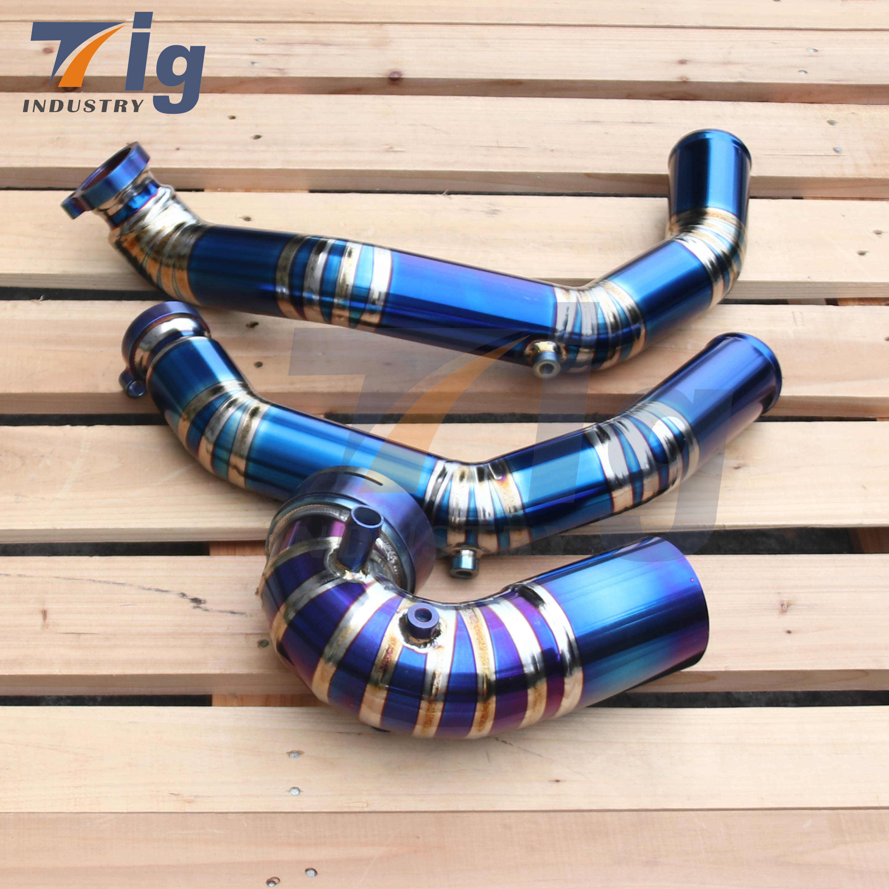 S55 2015-2018 F80 M3 F8X M4 TITANIUM CHARGE PIPE KIT