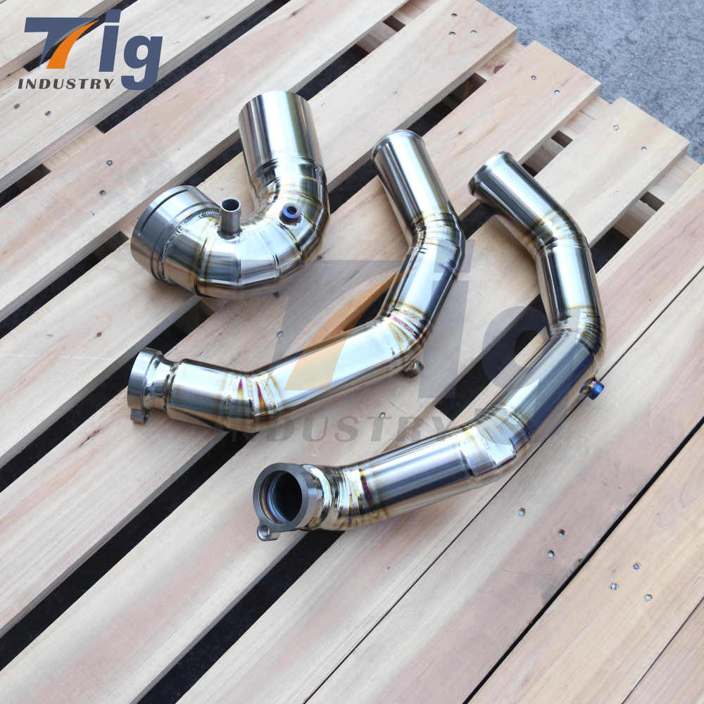 S55 2015-2018 F80 M3 F8X M4 TITANIUM CHARGE PIPE KIT