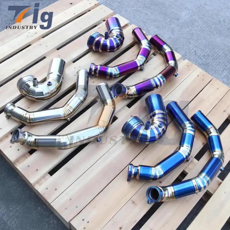 S55 2015-2018 F80 M3 F8X M4 TITANIUM CHARGE PIPE KIT