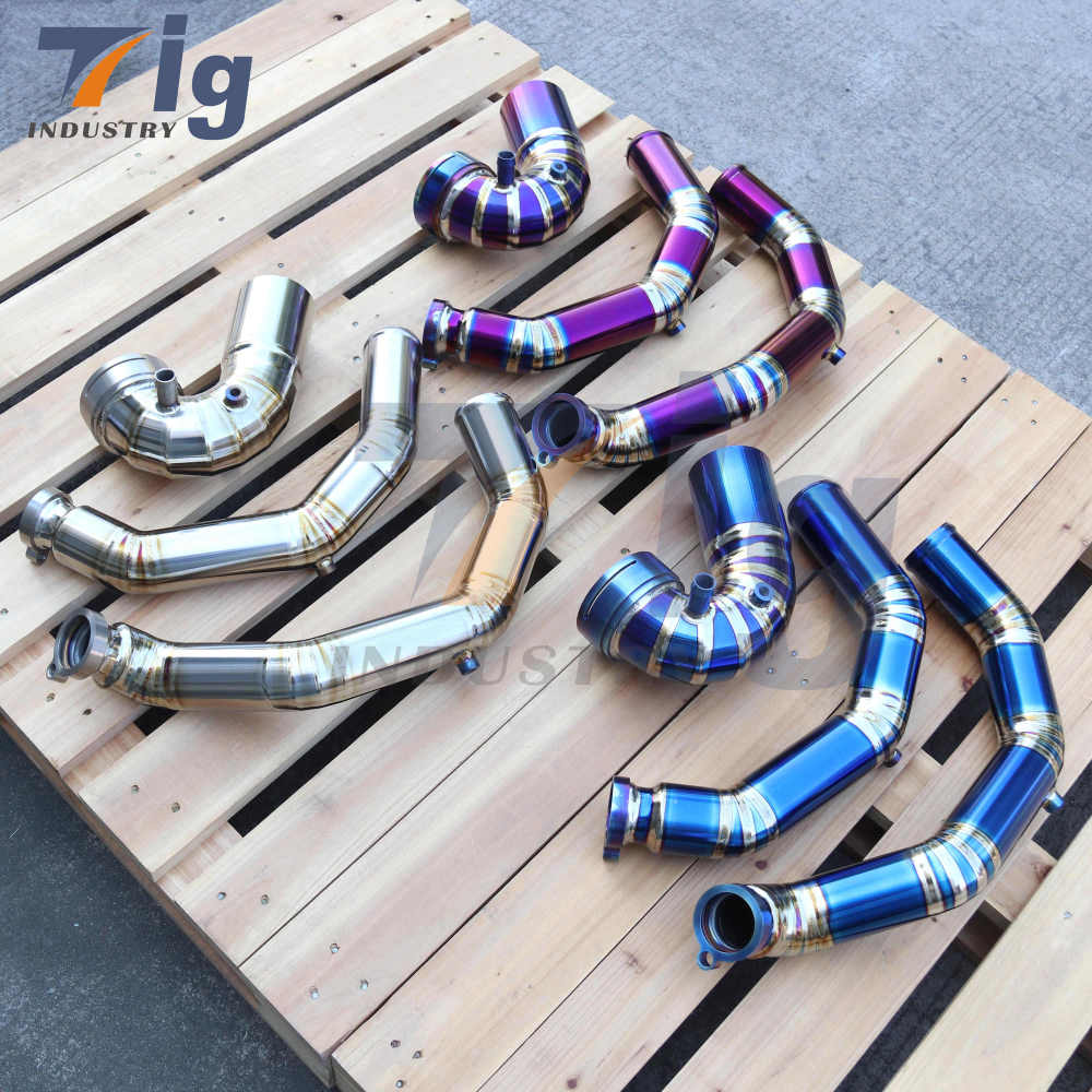 S55 2015-2018 F80 M3 F8X M4 TITANIUM CHARGE PIPE KIT