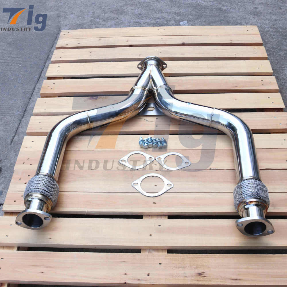 FOR INFINITI Q50 Q60 3.0T 3" Y-Pipe Stainless Steel Exhaust Y Pipe