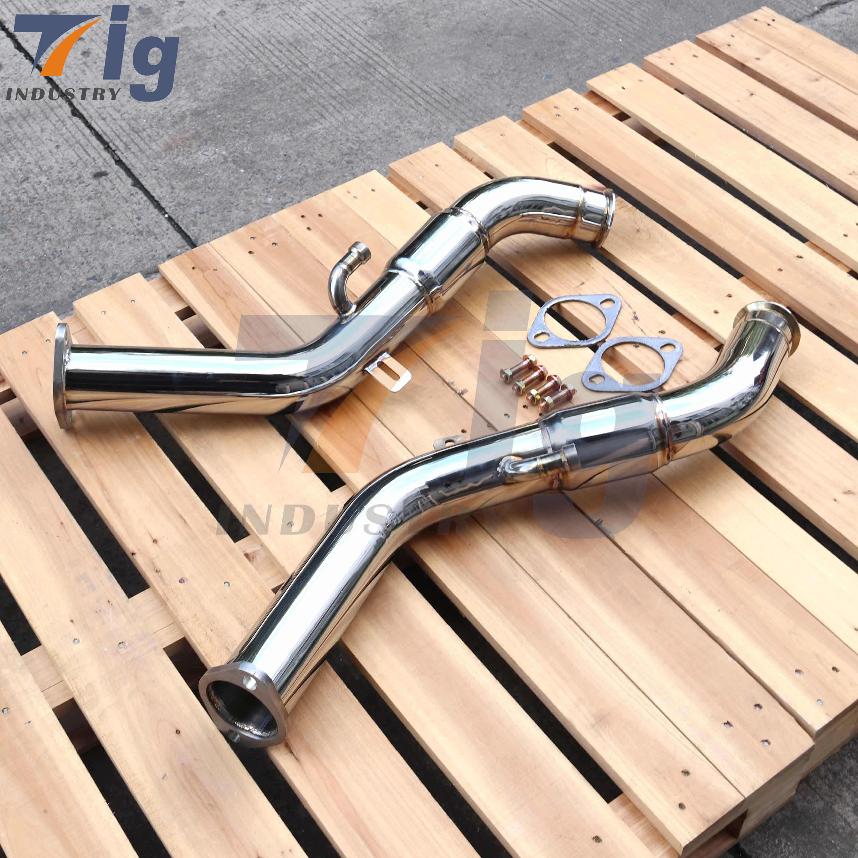 3" DOWNPIPES ( HIGH FLOW CAT ) INFINITI Q50 Q60 VR30DDTT
