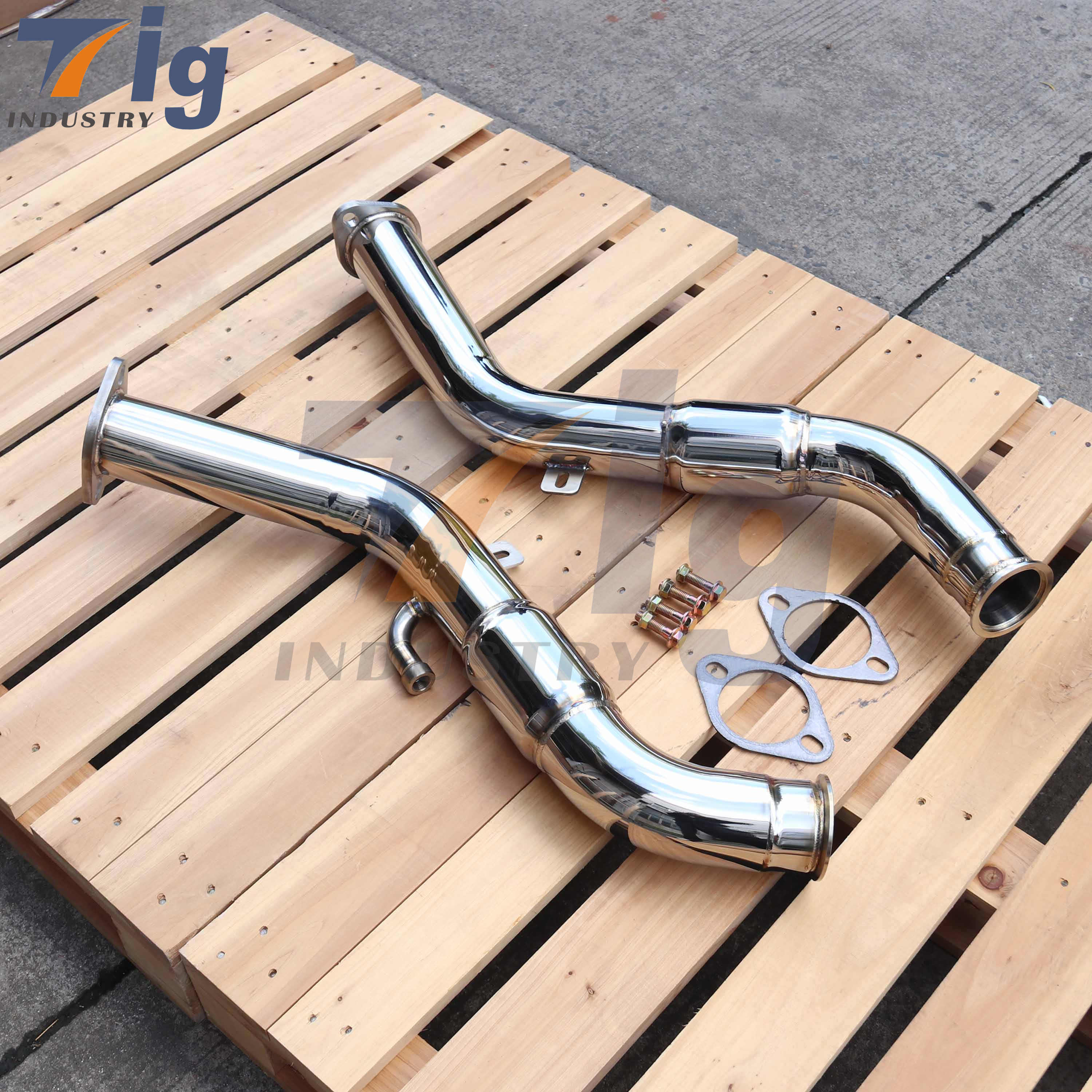 3" DOWNPIPES ( HIGH FLOW CAT ) INFINITI Q50 Q60 VR30DDTT