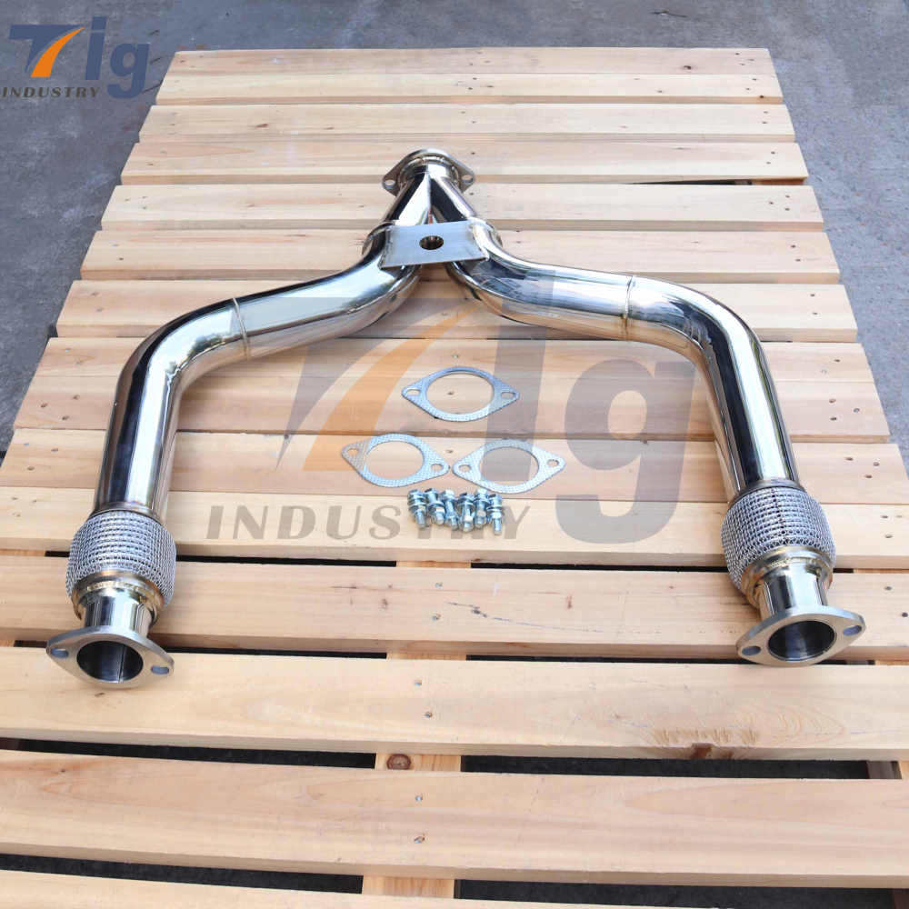 FOR INFINITI Q50 Q60 3.0T 3" Y-Pipe Stainless Steel Exhaust Y Pipe